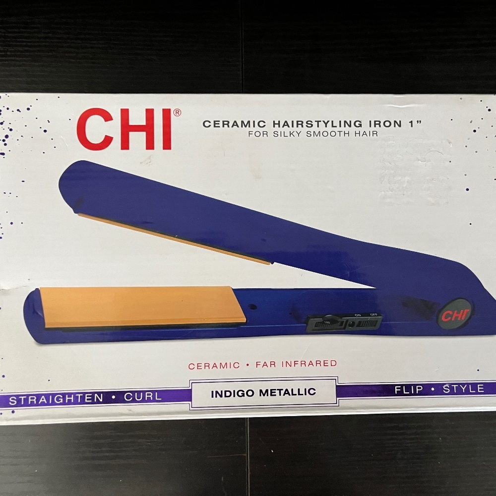 Chi Indigo Straughtener 1”